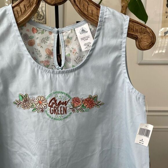 NWT Epcot Flower & Garden Festival Grow Green 2022 Women's Tank Top S - Picture 3 of 10